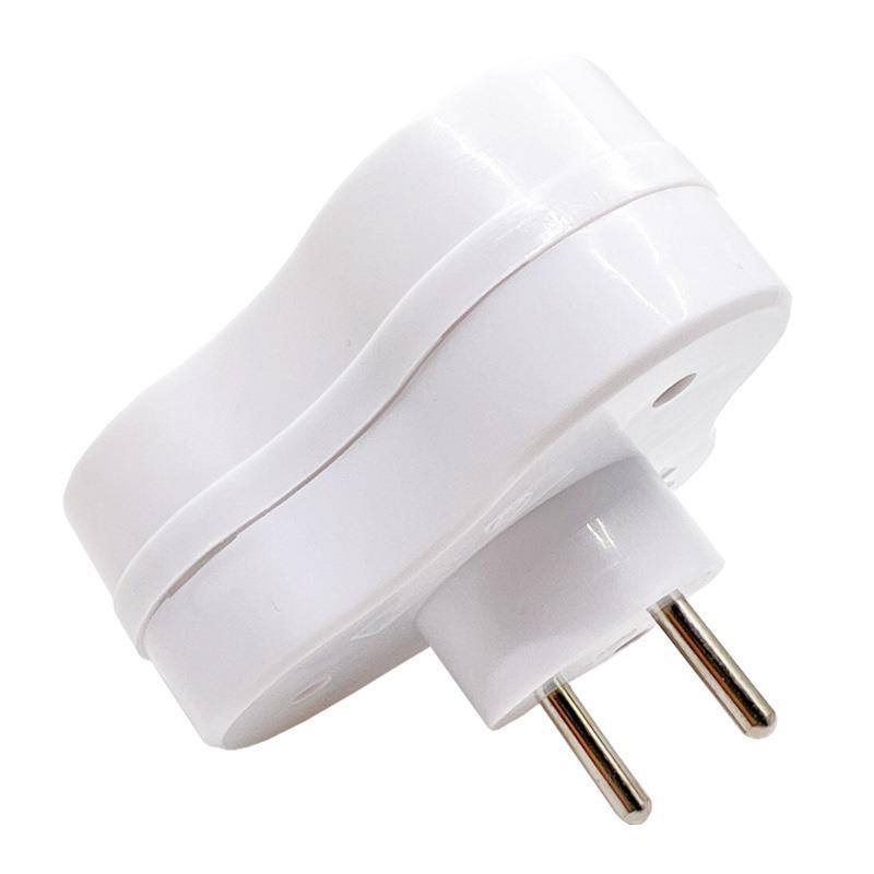 French 1-to-3 Power Converter Plug Socket for France & Belgium
