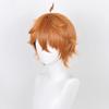 Genshin Impact Tartaglia Cosplay Peruk Kort Brun Värmetålig Syntetisk Hår Halloweenfest Anime Cosplay Peruker + Perukmössa