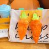Changshen Cute Plush Carrot Rabbit Keychain