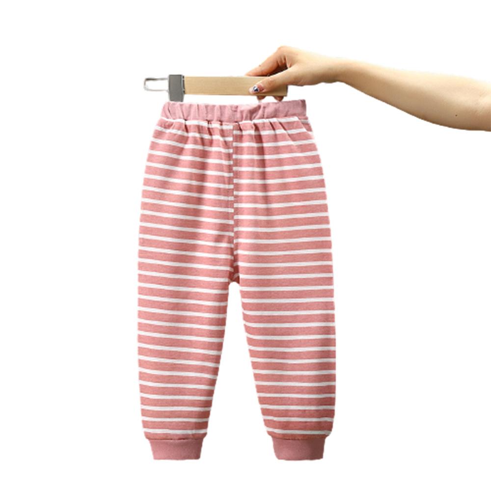 Kids' Autumn and Winter Harem Pants with Cute Cartoon Prints and Elastic Waistband
