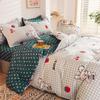 Four-piece Bedding Washed Cotton Single Double Student Three-piece Bed Linen Quilt Cover Pillowcase