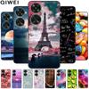 For Huawei Nova 12 SE Case Soft TPU Flowers Beautiful Pattern Phone Cases for Nova12SE Nova 12SE Protect Covers Silicone Capas