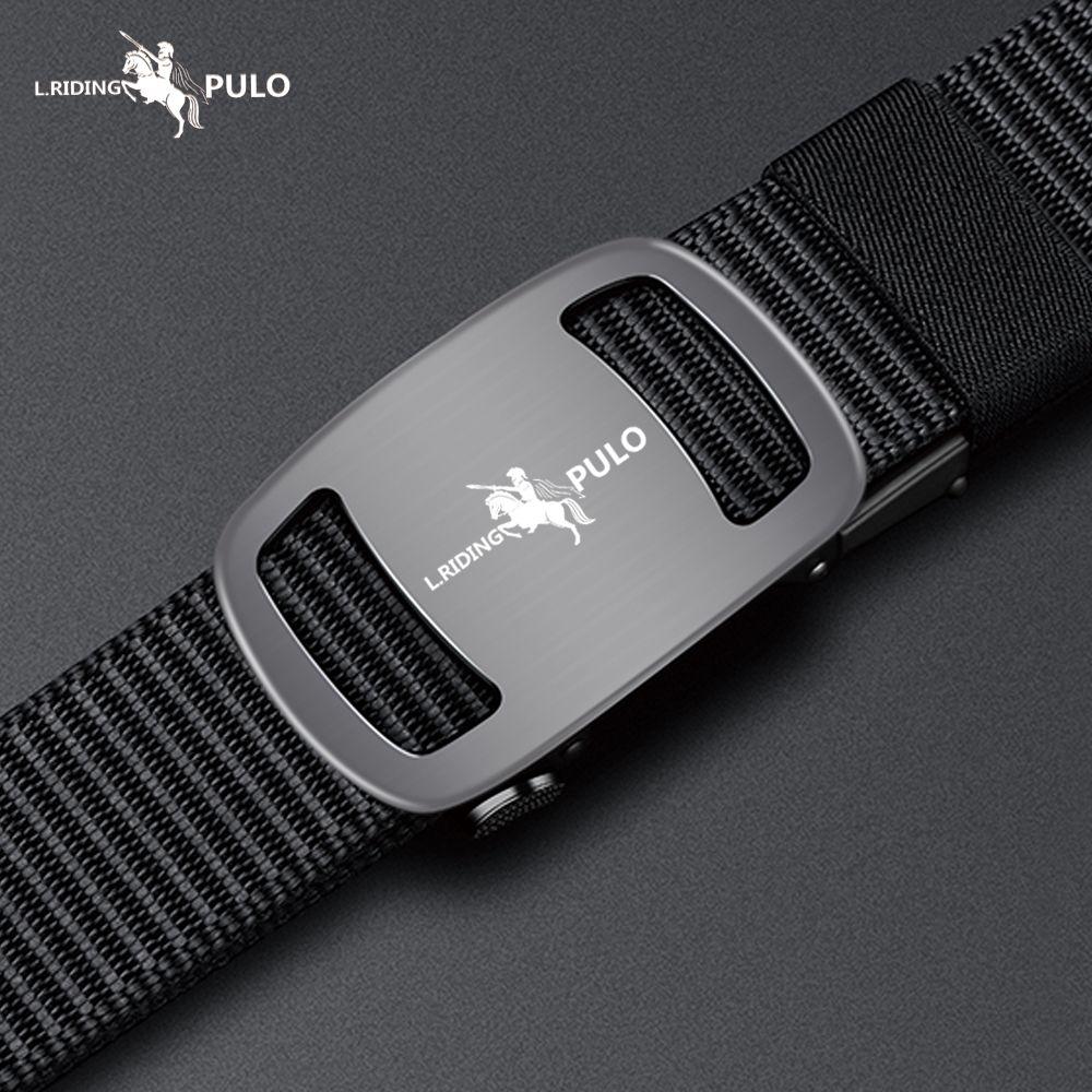Men's Automatic Buckle Wear-resistant Belt for Middle-aged and Young Business and Casual Belt