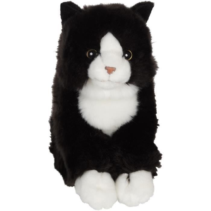 Gipsy Toys - Chat Mimiz - 28 cm - Noir &amp; Blanc