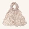 Malaysia Soft Ruffled Lurex Gauze Scarf - Breathable Spring/Summer Headscarf
