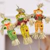 Cute Halloween Scarecrow Ornament Small Garden Scarecrows Ornament Scarecrow Welcome Sign  Autumn