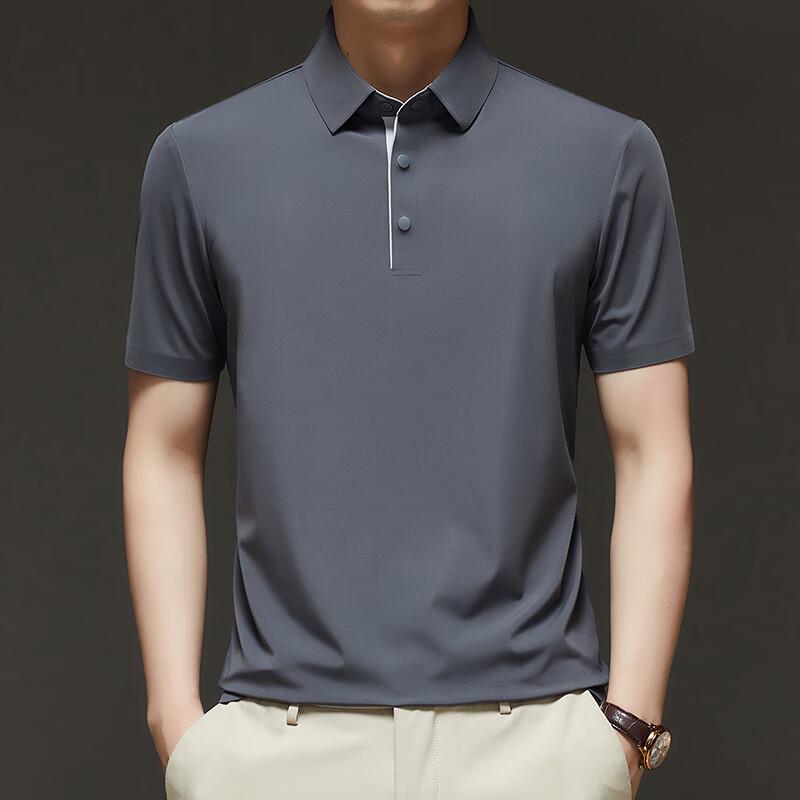 Firstview Men's Soft Breathable Polo Shirt