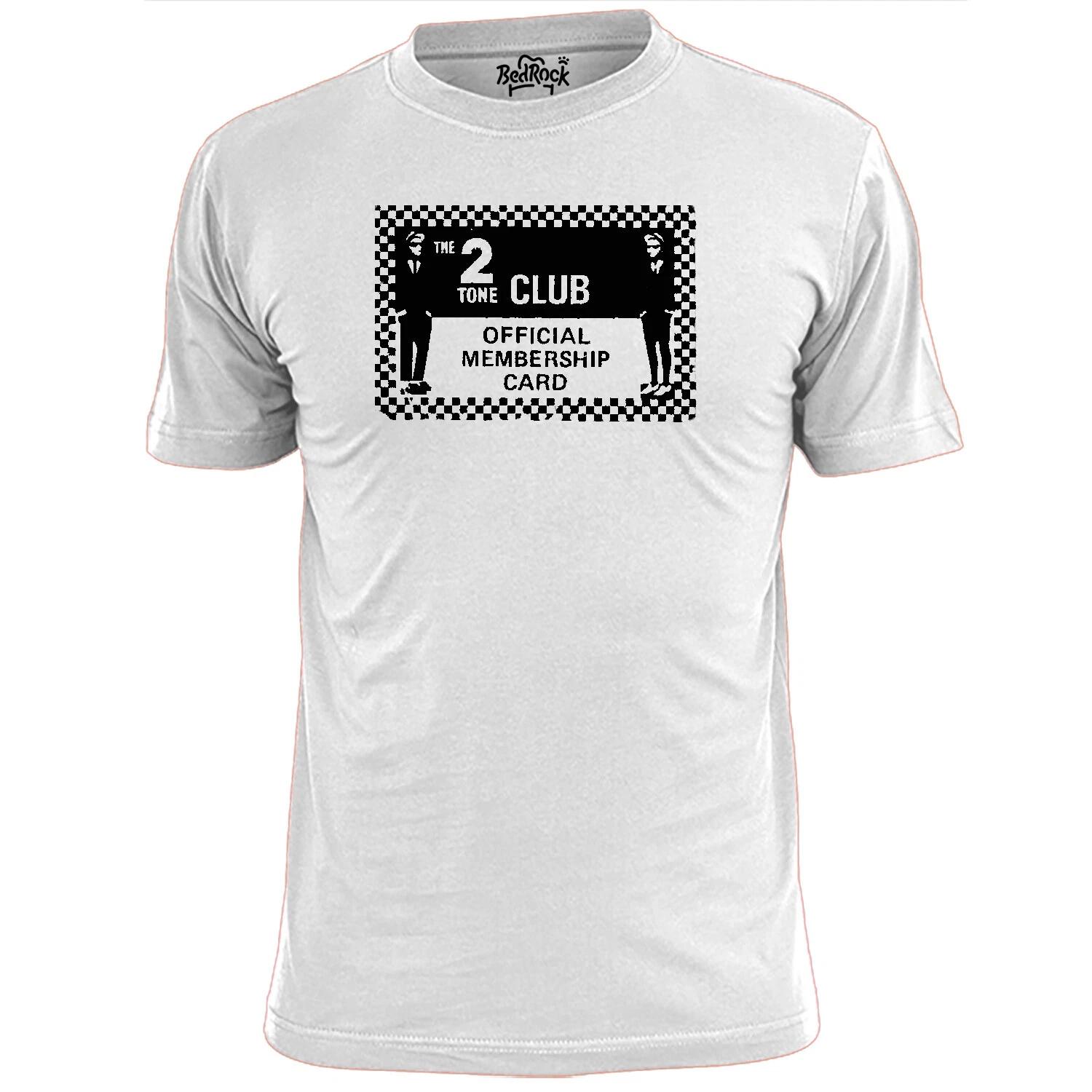 

Mens 2 Tone Membership T shirt Specials Madness Suggs Hall Rude Boy S