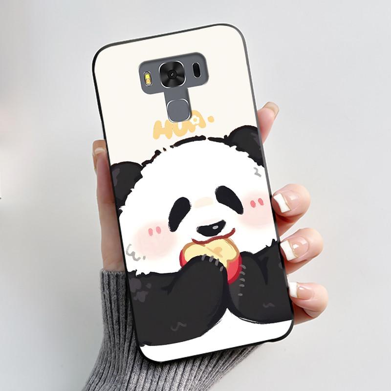 For ASUS Zenfone 3 Max ZC553KL X00DDB X00DDA X00DD Case Luxury Cute Love Rabbit Funny Black Soft TPU Silicone Matte Back Cover