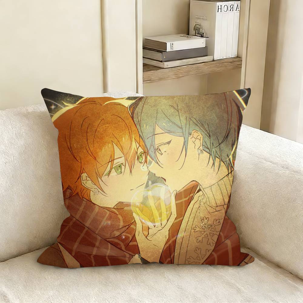 A-Akitoya Akito T-Toya Pillow Case Living Room Sofa Cushion Cover Suitable For Home Bedroom Room Decoration