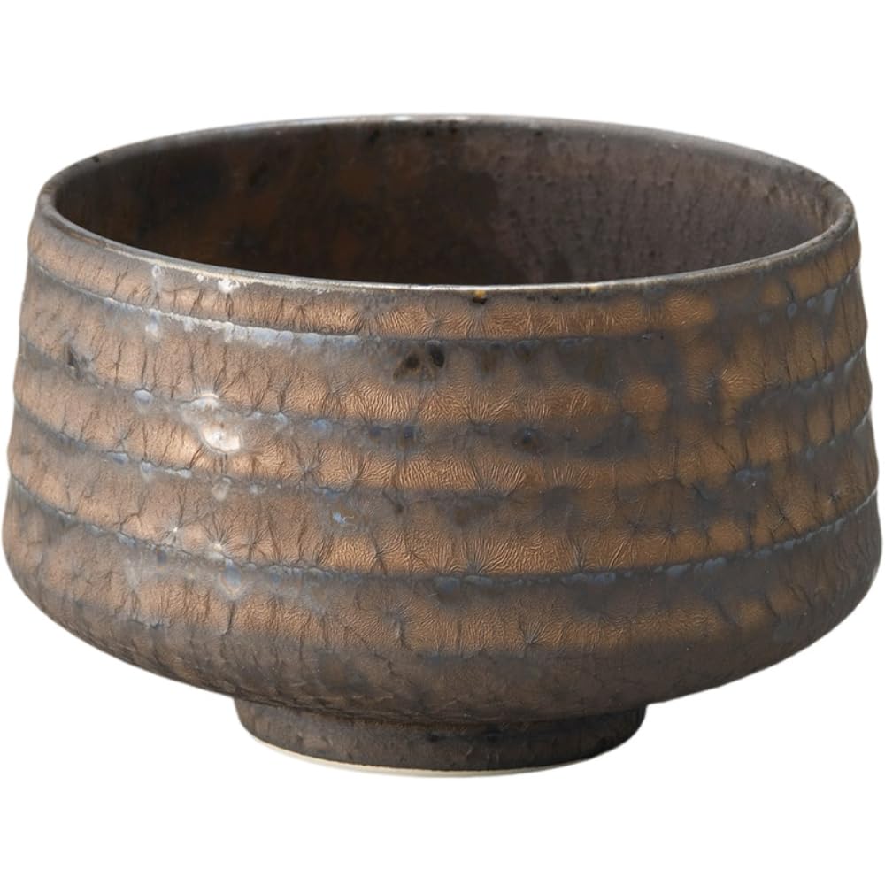 

Matcha 12 x Gold Crystal Matcha Mino Made in Japan Ale-net Bowl, 12cm, Bowl, Ceramic, Ware,