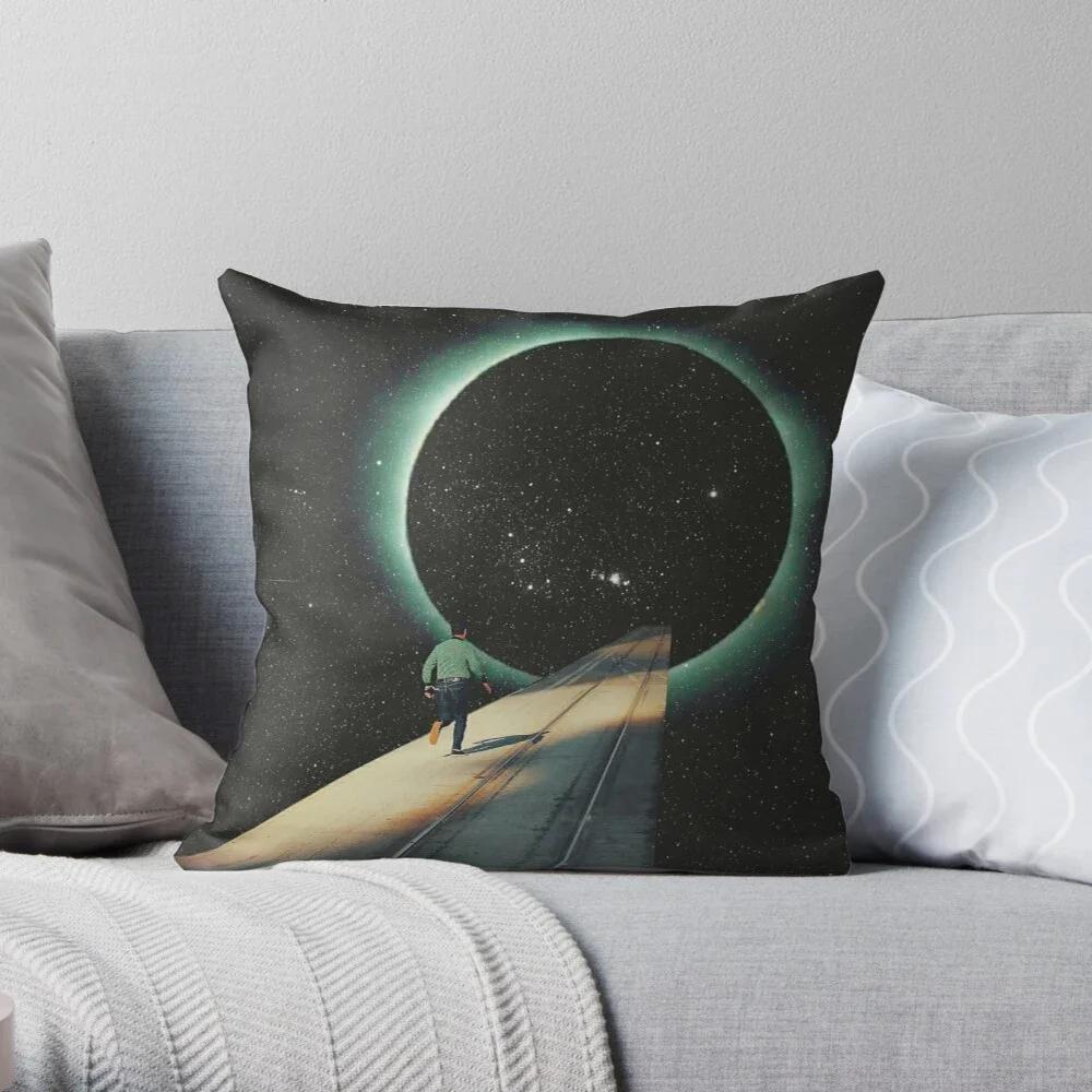 Royal blue yellow gray ink printing linen pillowcase sofa cushion cover home decoration can be customized for you 40x40 50x50