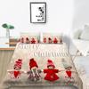 Christmas Gift Quilt Cover Pillowcase Two Or Three Piece Set 3D Digital Printing Polyester