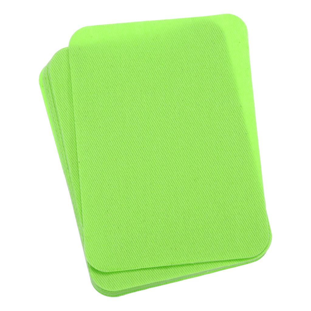 12 Pcs Iron-on Patches for Clothing Fabric Repair Patches Iron-On Mending Fabric for Clothes Pants Bag Hole Repairing Decoration