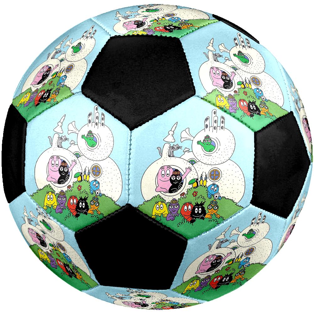 Barbapapa Theme Size 5 Soccer Ball, Suitable for Both Indoor and Outdoor Matches, a Gift Suitable for Everyone.
