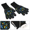 800  degrees  C High temperature Resistant Gloves Flame Retardant Non-Slip Waterproof for BBQ Microwave Oven