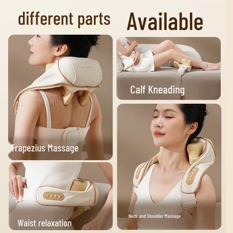 HEZHENG S1 Cervical Neck and Shoulder Massager CN Plug (adapter Included)