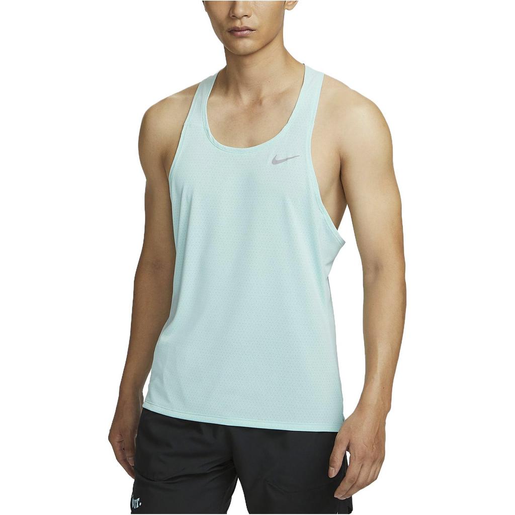 Nike Dri-Fit Running Tank Top 'Ice Emerald Green' Men's DQ4733-346