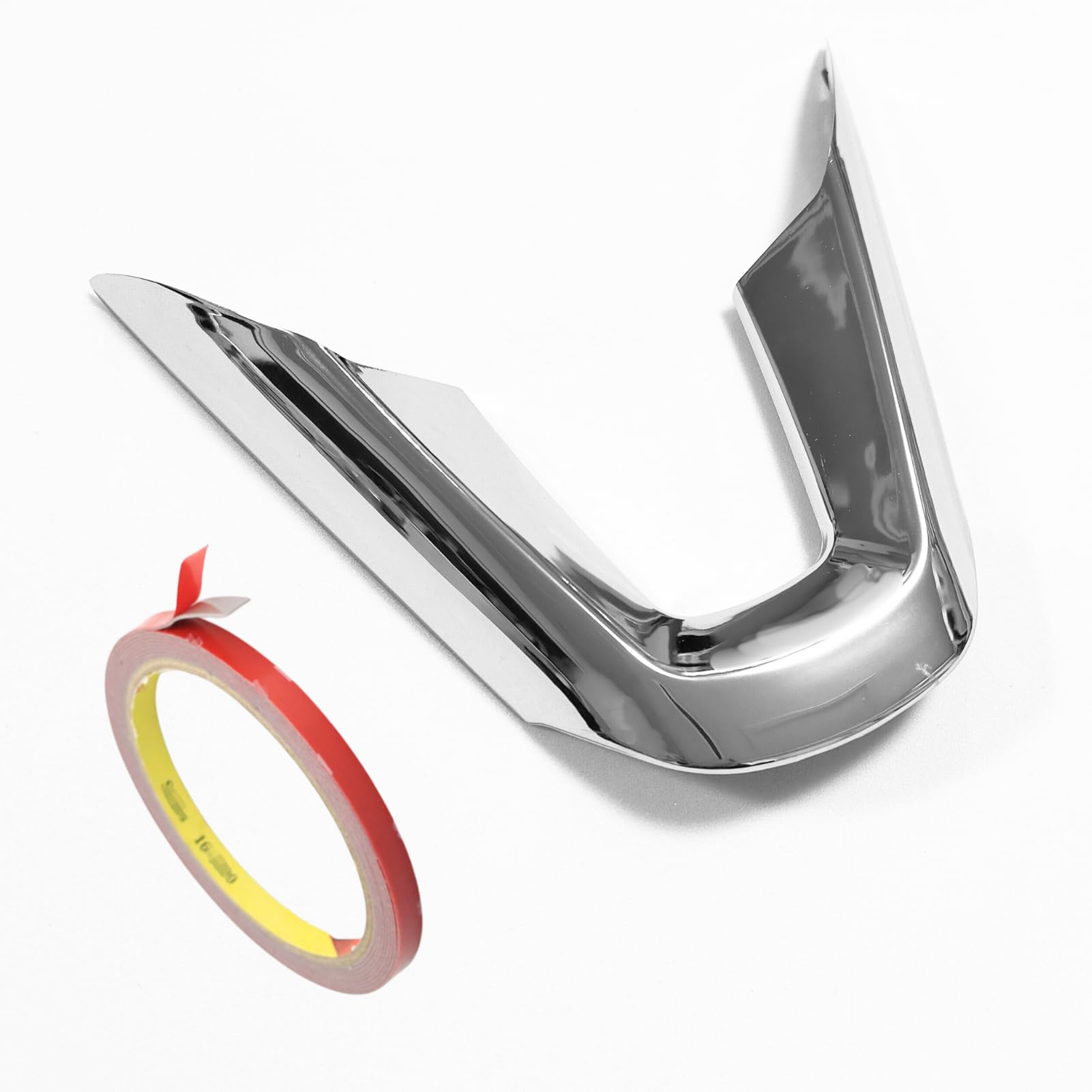 

Uccellino Steering Wheel Cover for Hijet Truck (Later Models S500P and S510P) with Extra Double-Sided Tape, Interior Accessories (Silver)