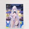 Keith Azur Lane Original B2 Tapestry W Suede Approximately Width 51 X Height 72cm Made of Polyester (Kearsarge/Nightpool)