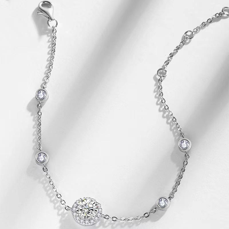 Fan Qi Cupronickel Diamond Star Bracelet - Elegant, Versatile Women's Fashion Jewelry