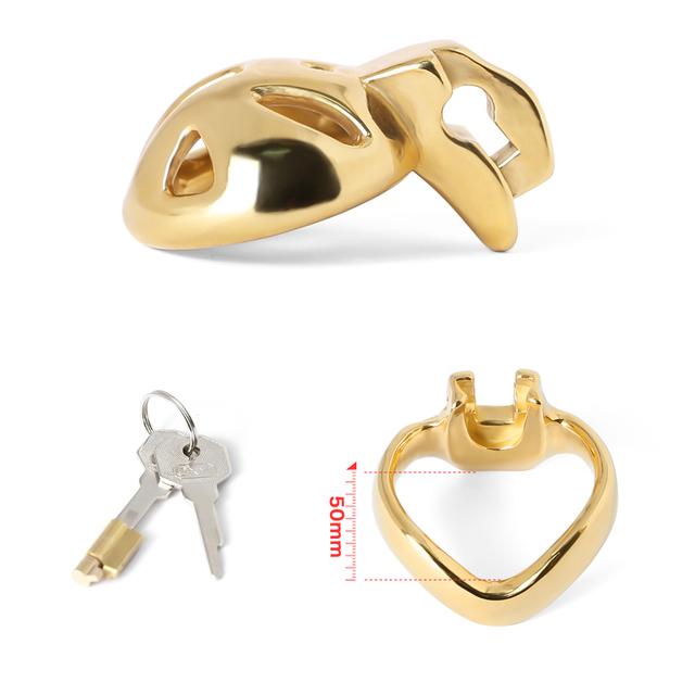 Super Small 3 Color Male Chastity Cage Stainless Steel Lockable Penis Ring Cock Cage Metal Chastity Belt Adults Sex Toys For Men