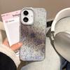 Gradient Glitter Rhinestone Case for iPhone 16/17 Pro Max with IMD Lens Protection