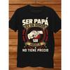 Being a Dad Is An Honor Being a Grandpa Is Priceless Vintage Graphic T-Shirt Unisex T-Shirt