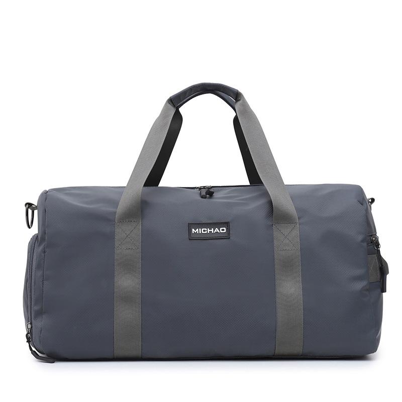 Short-distance Leisure Portable Travel Bag Dry and Wet Separation Sports Gym Bag Can Be Used To Pull Rod and Shoe Bin