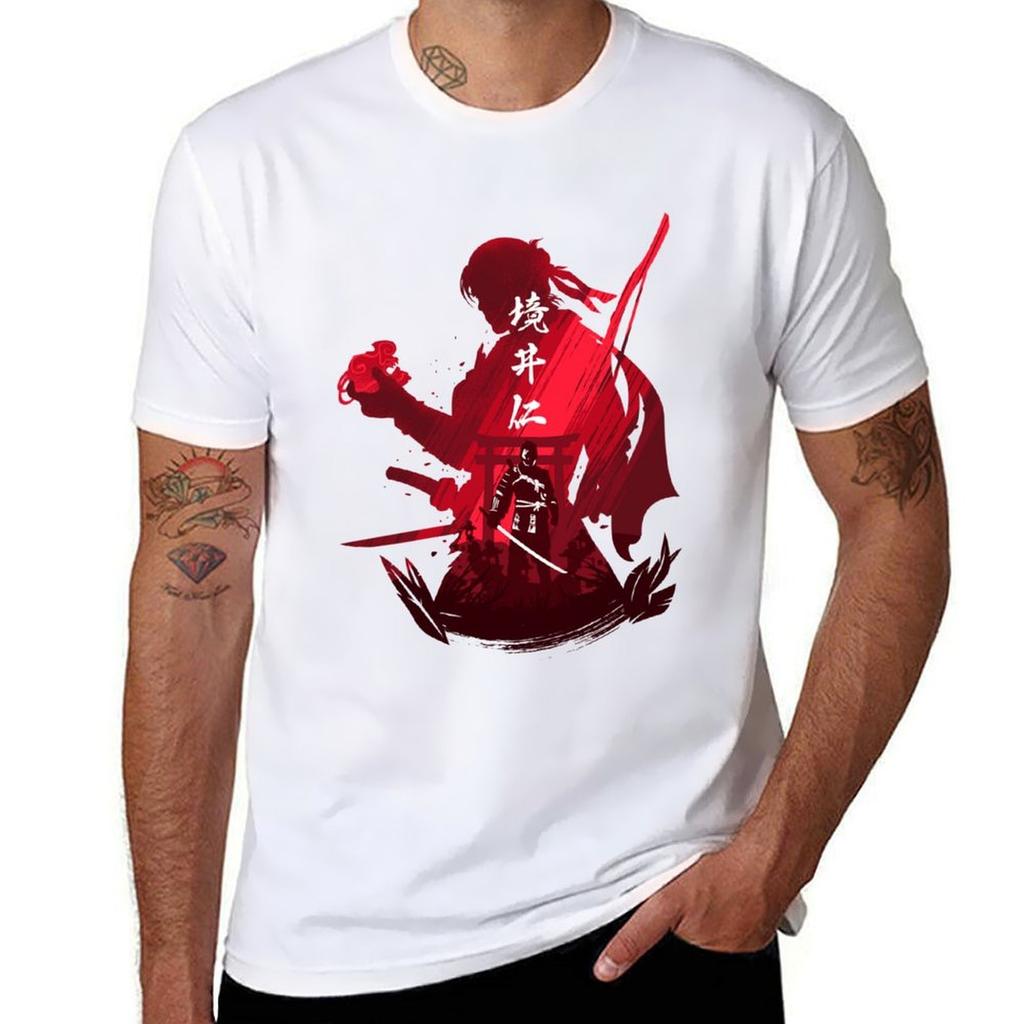 Cool Graphic Gift Dark Grey Jin Sakai Animal Cute Gift Tshirt Sweat Resistant Workout Tee Shirt