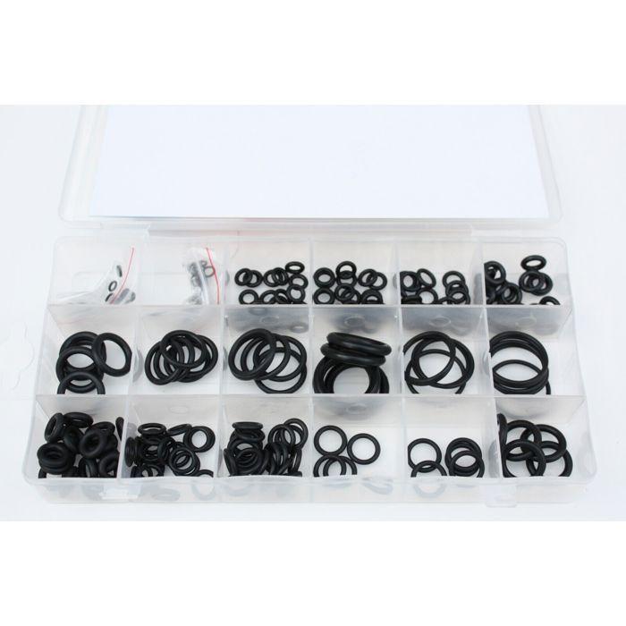 O-Ring Kit 225 Pieces - Assortment Rubber O-Rings