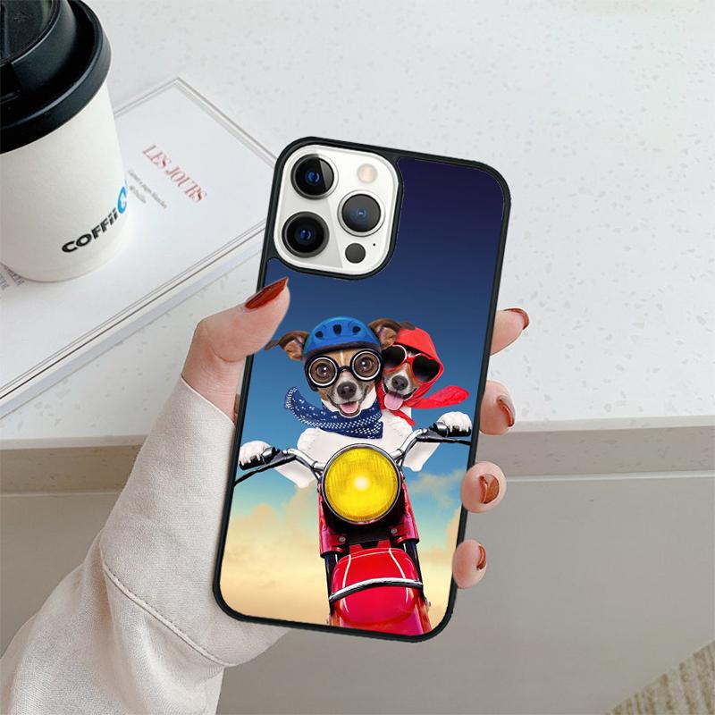 Jack Russell Terrier Dog Funny Phone Case For iPhone 17 Air 16 16e 15 14 plus 11 12 13 pro max Shell Cover coque