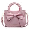 Simple Commuter Women's Bag 2025 New Trendy High-quality Texture Retro Bow Portable Shoulder Messenger Bag