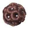 Chignon Sintetico Elastico Ciambella Estensione Capelli