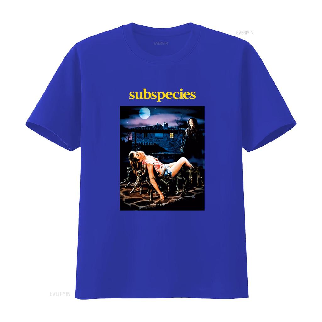 Subspecies Horror Cult Movie T Shirt Vintage Design Perfect for Fans Vintage Washed Designer Clothes Stylish Soft Homme