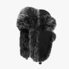 Northeast Cold Protection Versatile Lei Feng Hat for Women In Winter Plush Ear Protection Hat Plus Velvet Thickened Warm Ski Furry Hat