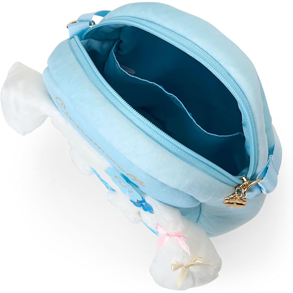 Sanrio Cinnamoroll Shoulder Bag Light Blue Clover Design Casual Tote Bag