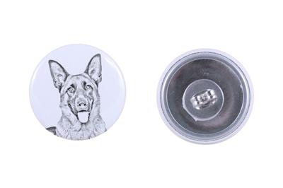 German Shepherd Dog, Alsatian Wolf Dog – Unique Dog Earrings, Your Pet On a Keychain |