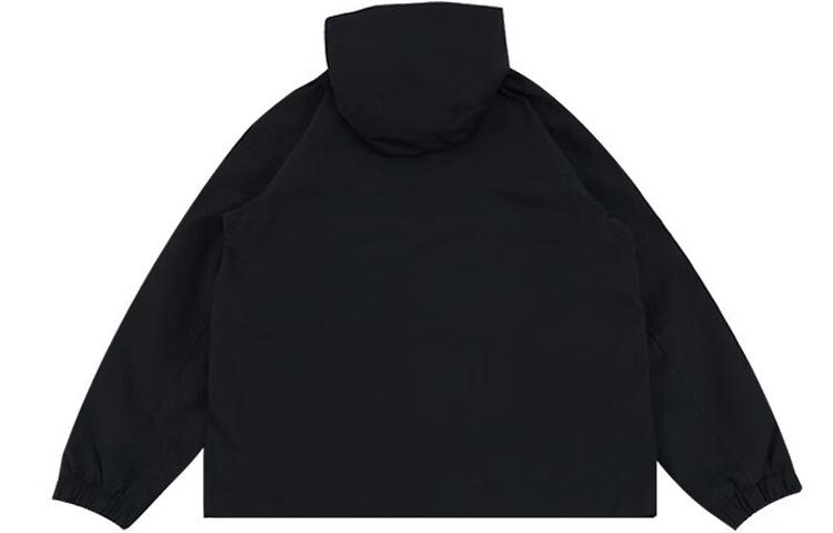 New Balance Jackets Men's Black Hooded Moderate Other AMJ33359-BK