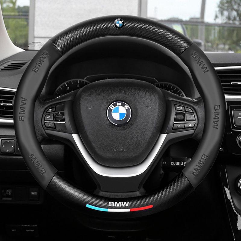 Universal Steering Wheel Cover for BMW 3, 5, 1 Series, X1, X3, X5 - Suitable for All Seasons