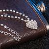 New Best Selling Diamond Anklet Korean Heart Full Diamond Foot Jewelry Popular Foot Jewelry