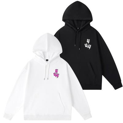 Amerikaans Trendy Merk Wijde Pasvorm Hoodie - Herfst Winter Straatstijl met Letterprint