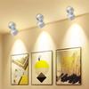 Adjustable LED Ceiling Spotlight: Smart Dimmable Spiral Downlight for Living Room