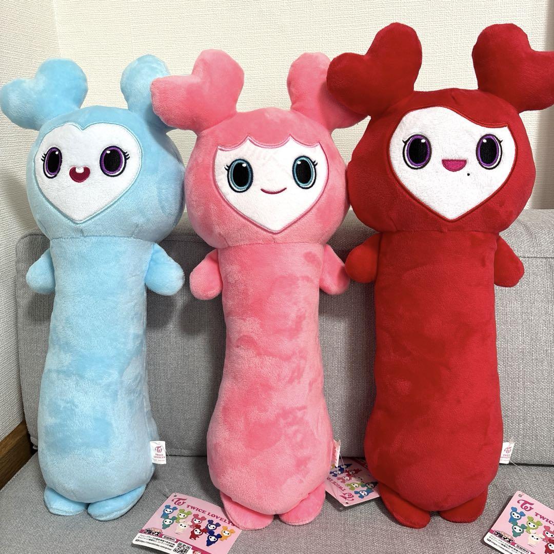 

[USED] TWICE LOVELYS GIGO Limited NobiFunya Big Plush Toy