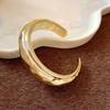 Europe and America Cross Border Wave Cold Wind Open-Ended Bracelet Simple and Exaggerated Stylish Bracelet Accessible Luxury Fancy Bracelet for Women