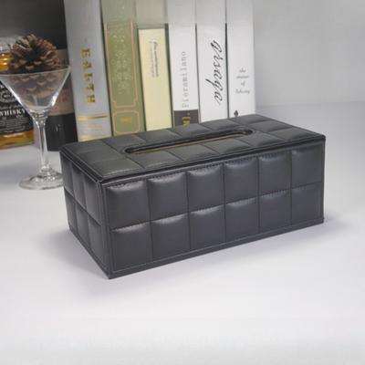 PU-Leder Taschentuchbox-Halter für Wohnzimmer-Couchtisch, Papierserviettenspender für Zuhause, Hotel mit Hoher Visueller Attraktivität