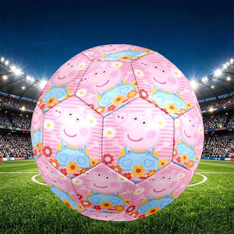 Pink Pig Print Size 5 Soccer Ball, PU Wear Resistant Football for Match Training and Daily Practice, Birthday Gift for Soccer Fans