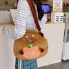 Stuffed Capyabra Plush Bag Plush Cartoon Doll Bag Children's Gift Capyabra Backpack  Gifts