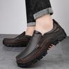 New Men's Fashionable Business Casual Shoes Comfortable And Anti-Slip Outdoor Walking Shoes  Durable Soft And Breathable Loafers