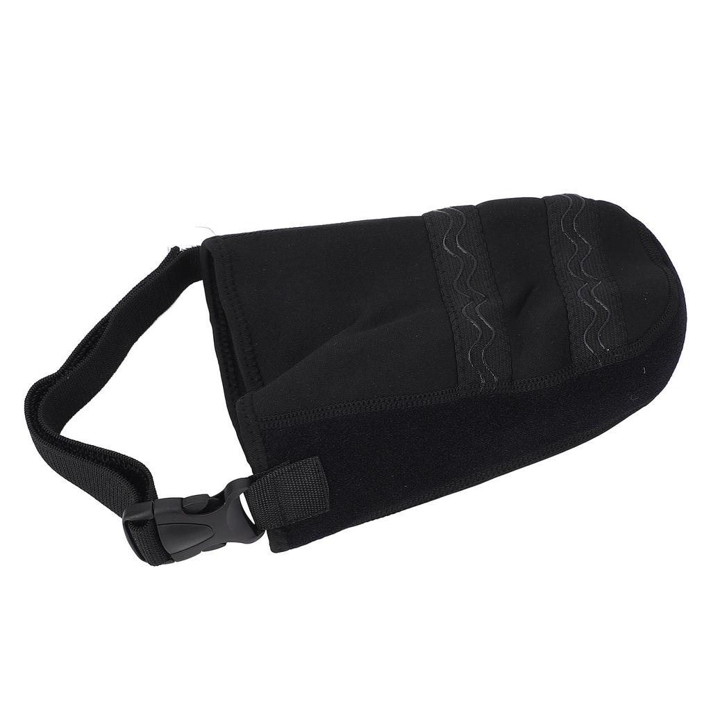 Improved Antislip Antidirty Double Adjustment Rear Heel Pad Black